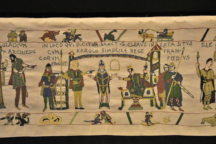 La Tapisserie de Rollon - Des flots du Nord aux points d'Orient
