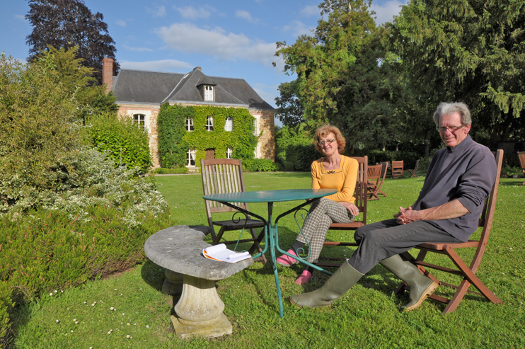 Prieur&eacute; Saint-Michel de Crouttes - Le jardin post-monastique